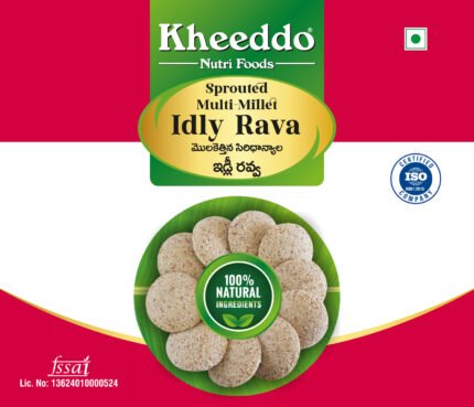Sprouted Multi Millet Idly Rava