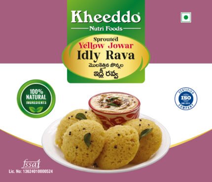 Yellow Jowar Idly Rava
